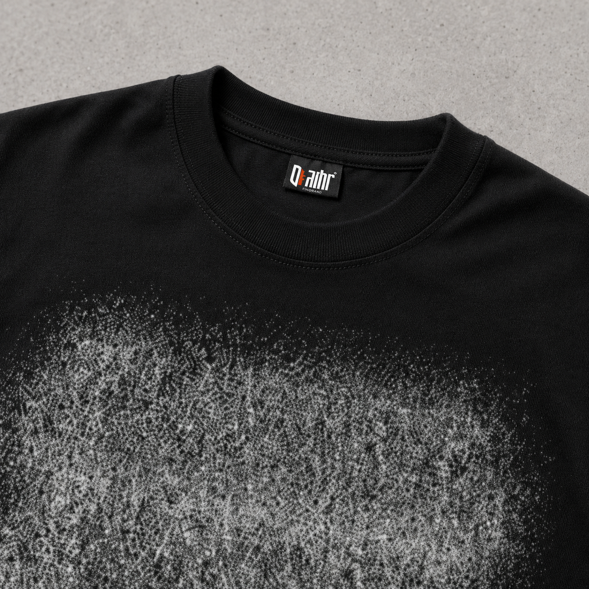 If I Am Have My Favourites — Spray Fade Graphic Tee | Dark Streetwear | ONYXERA