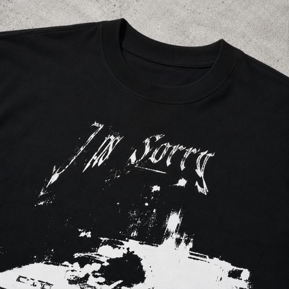 I'm Sorry — JDM Car Graphic Oversized Tee | Dark Streetwear | ONYXERA