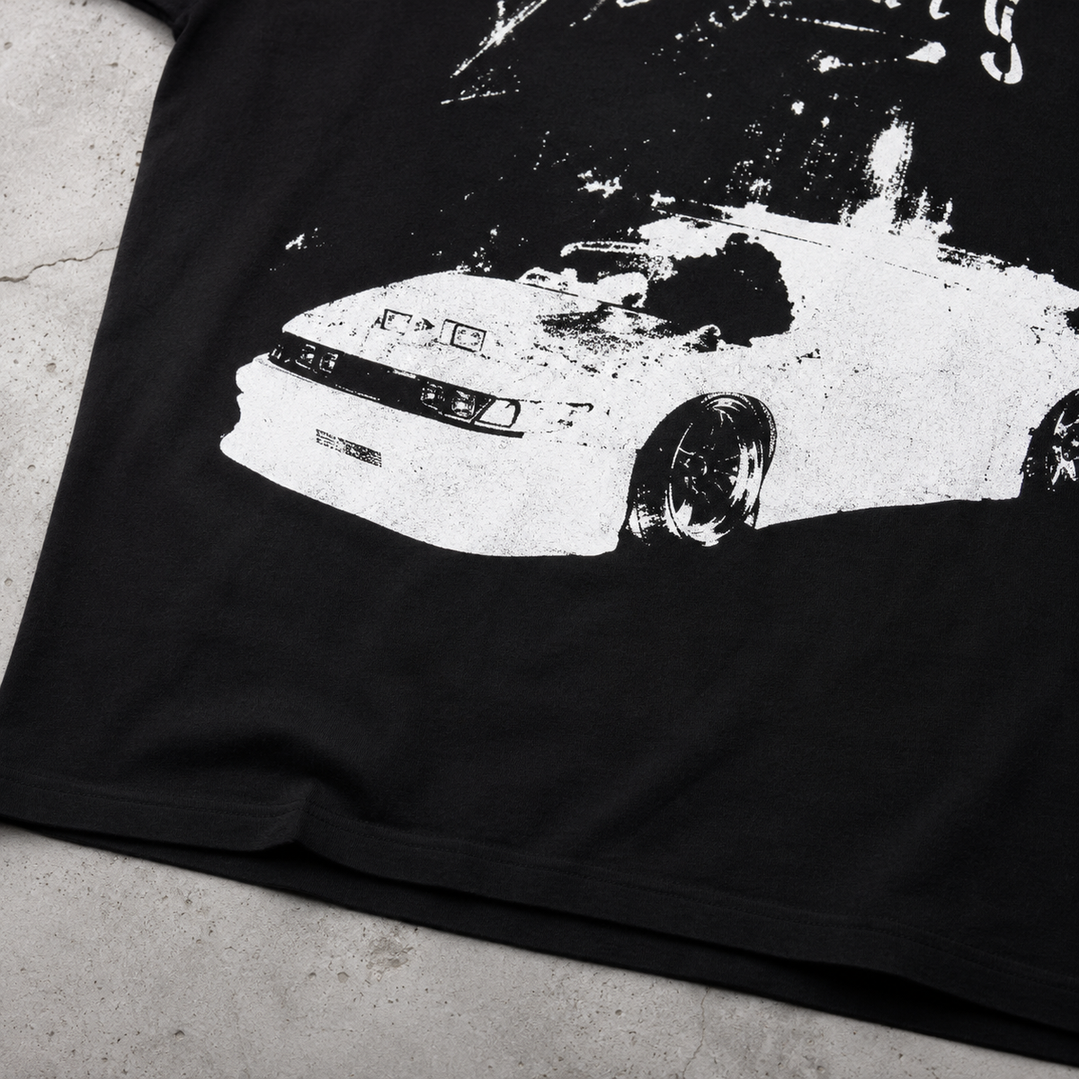 I'm Sorry — JDM Car Graphic Oversized Tee | Dark Streetwear | ONYXERA